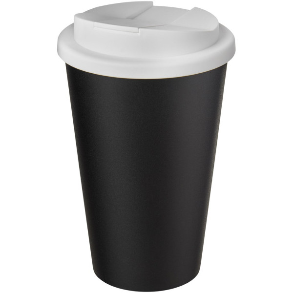 Americano® Eco 350 ml recycelter Becher mit auslaufsicherem Deckel